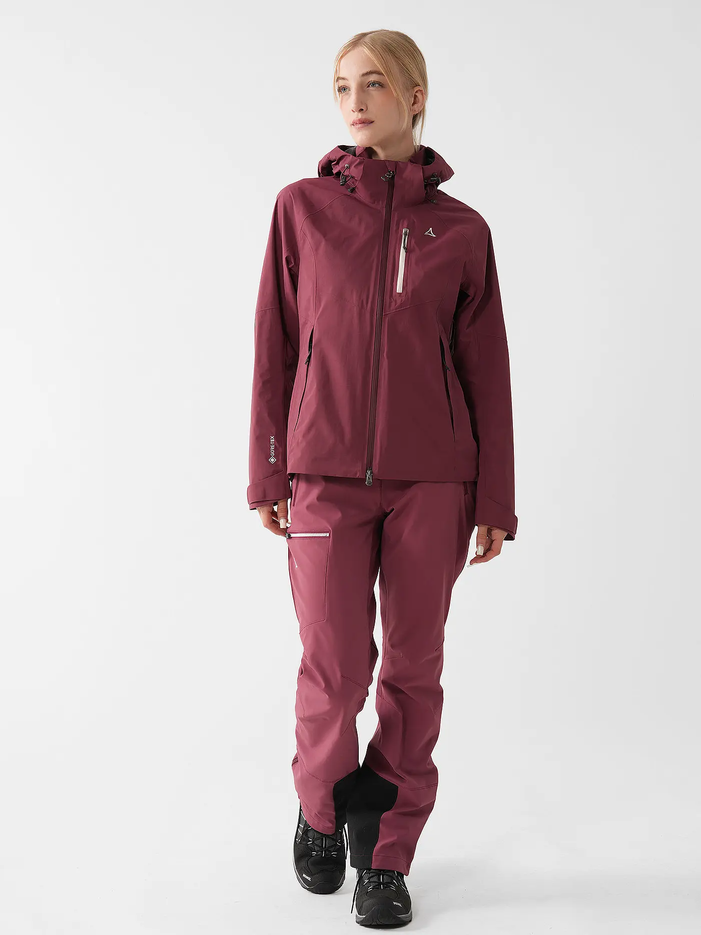 SCHÖFFEL | Damen Wanderjacke Gaschurn GTX 2L Hoodie | 